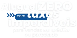 Aluguel zero com taxas imperdíveis para vendas no crédito ou parcelado